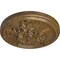 Ekena Millwork Katheryn Ceiling Medallion (Fits Canopies up to 2 1/8"), 14 1/2"OD x 2 3/4"P, Rubbed Bronze CM14KTRZS - alternate 4